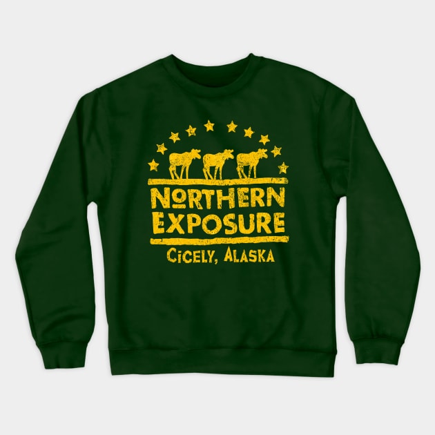 Northern Exposure, Cicely Alaska Crewneck Sweatshirt by WestKnightTees